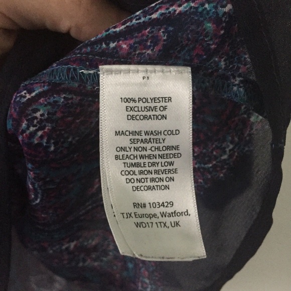 Cynthia Rowley 3/4 Sleeve Tassel Scoop Neck Tunic - Picture 7 of 8